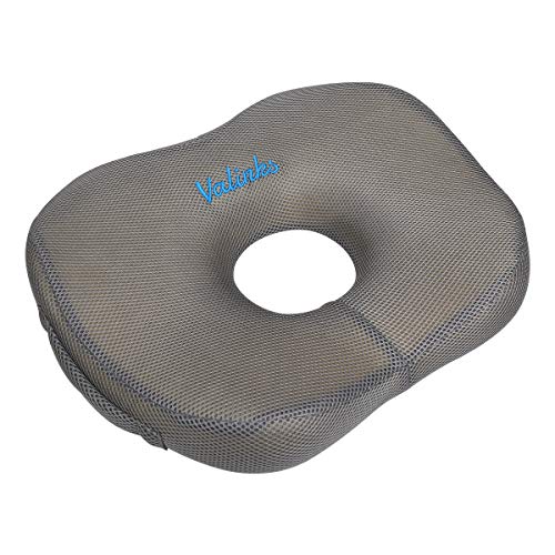 VAlinks Seat Cushion for Office Chair, 100% Memory Foam Office Chair Cushion - Sciatica, Coccyx, Tailbone & Back Pain Pressure Relief Chair Seat Cushion for Office Home Car Trucker Seat Cushion
