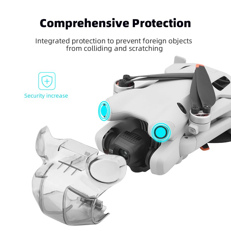 Couvercle de protection d'objectif contre les rayures de nacelle 4 Pro