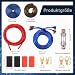 Kssvzz 10GA Auto Verstärker Kabelsatz Kfz Verstärker Kabelsatz Anschluss Set, Verstärker Endstufe Kabel 1500w Car Audio Wire, 4,5 m Stromkabel Endstufen Anschluss Kabelsatz installieren Verbinder Set