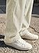 JMIERR Men's Corduroy Pants Baggy Joggers Elastic Waist Drawstring Work Pants Harem Fashion Relaxed Fit Casual Cream Long Jogger Trousers, XL, Beige