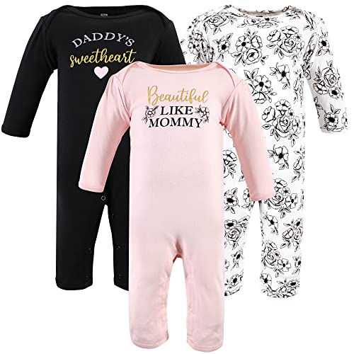 Image of Hudson Baby Baby Cotton Union Suit, 3 Pack