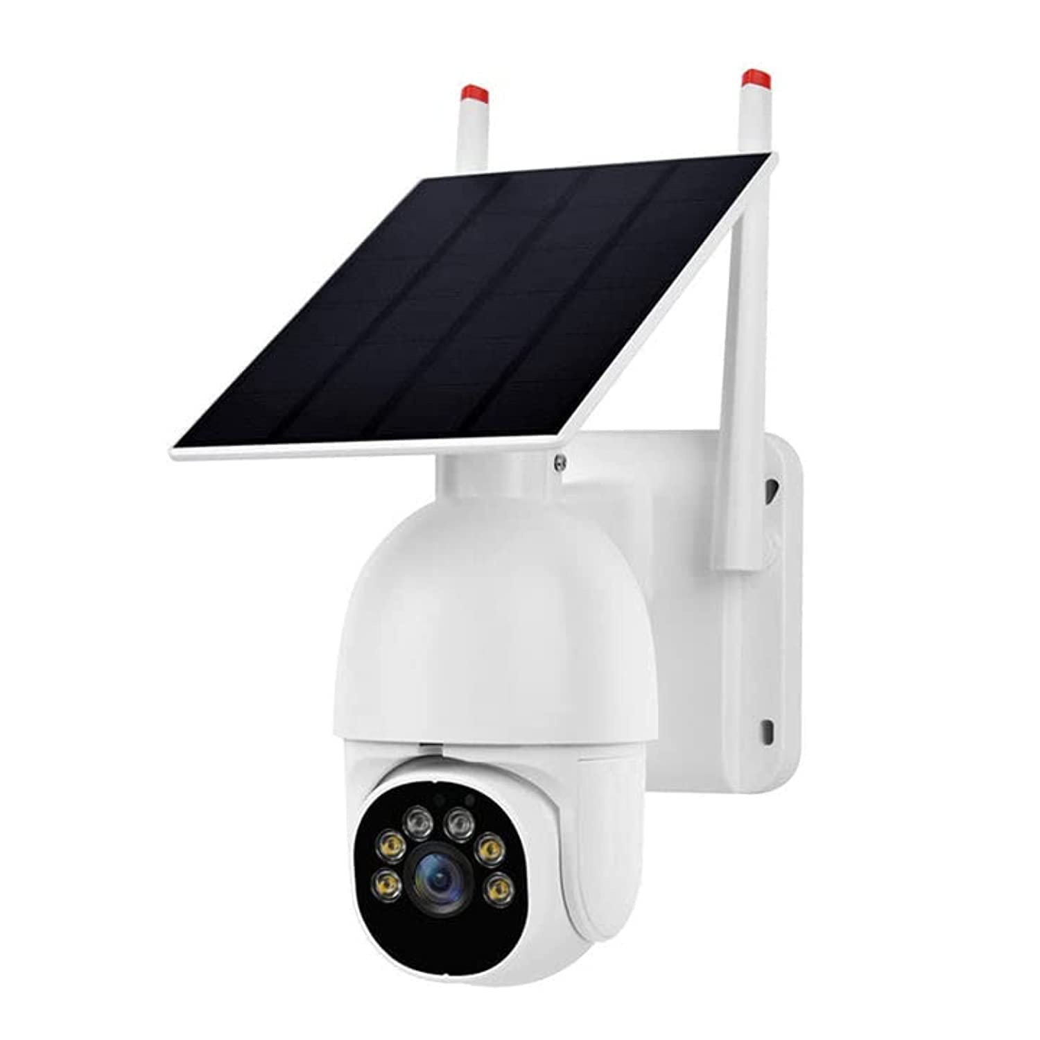YN99T Solar Wireless Security Camera, 2MP 1080P HD, 355° Horizontal & 90° Vertical Pan/Tilt, Two-Way Audio, IR Night Vision, IP66 Waterproof, WIFI Connectivity, App Controlled, Built-In Speaker & Mic
