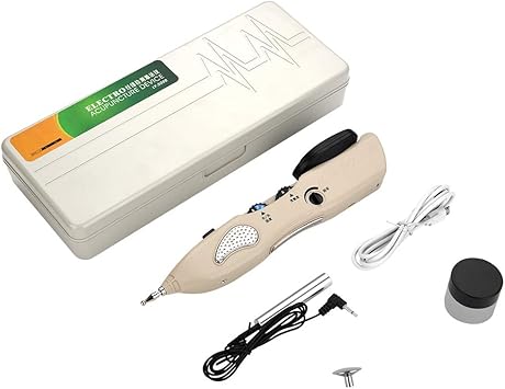 Acupuncture Pen, Cordless Rechargeable Electronic Acupuncture Needle Pens Health Care Pen Massage Pen Powerful Meridian Energy Pen Relief Pain Tools