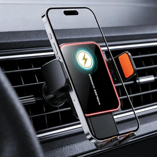 Cargador de teléfono inalámbrico para coche zwxqe que evita caídas en el salpicadero 3