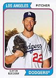 2020 Topps Archives #156 Clayton Kershaw NM-MT Los Angeles Dodgers Baseball