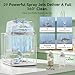 JoyBubba Bottle Washer, Sterilizer & Dryer – 19-Min Fast Cleaning, All-in-One Machine for Baby Bottles, Pump Parts & Feeding Accessories with 3 High-Temp Sterilization Modes, 60 Cleaning Tablets.
