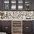Parrotile Antique 2'' x 2'' Glass Squared Tile Glazed Red Grey Grid Mosaic Wall Backsplash Tile PT31 (Box of 5 Sheets)