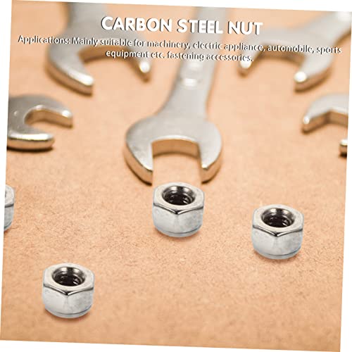 YARNOW 100 Peças Porca Lugnuts Fixadores Parafusos De Manga Flangeada Porca De Travamento Perfil De