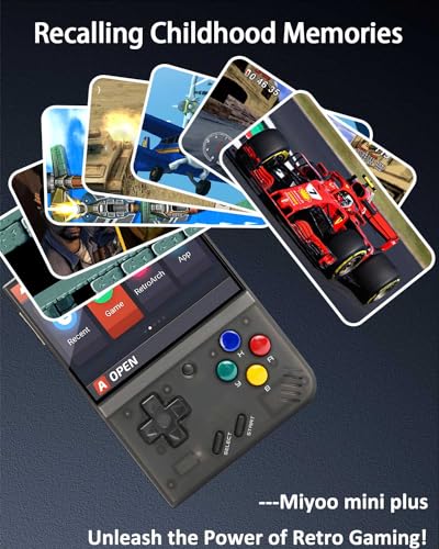 Ecoffer ECOFFER-002 Miyoo Mini Plus Retro Game Console,Portable Handheld Open Source Game Console thumb #2