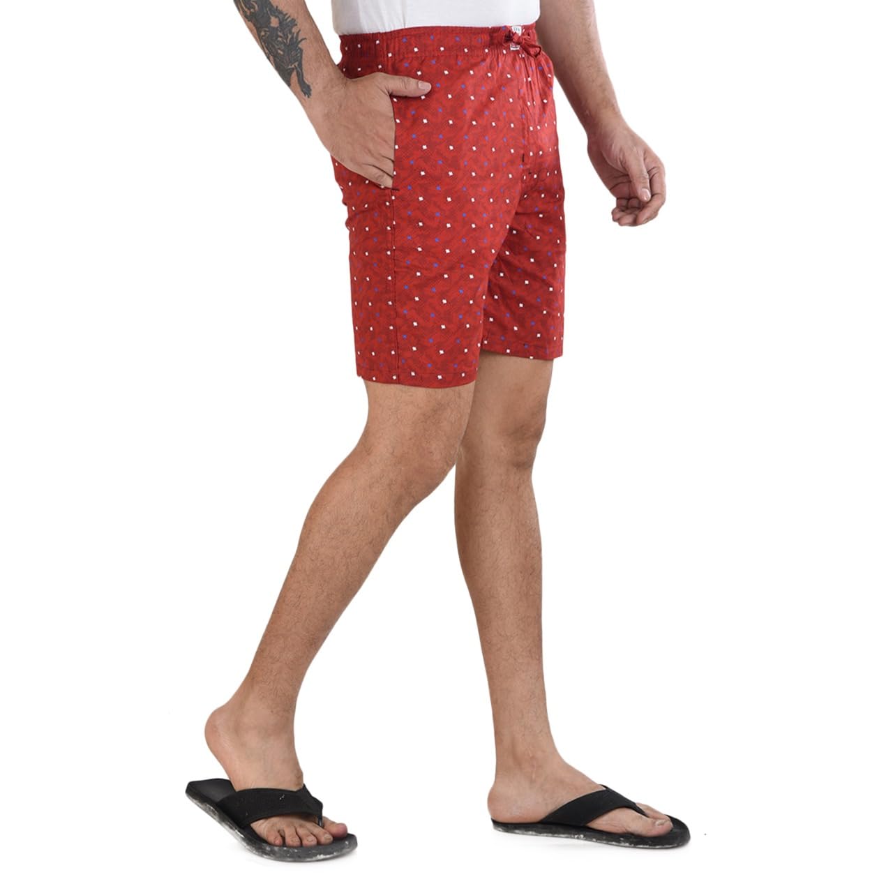 Men's Boxers and Swim Shorts for Summer, Sizes L-4XL, Assorted Styles Red…-image-27