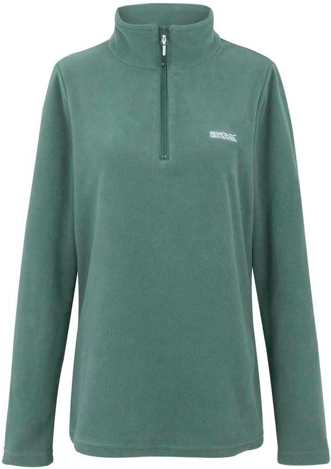 Regatta Sweethart Women's Fleece Jacket Zip Up Outdoor Hiking, Green, 8