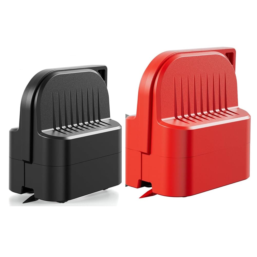 Greohnmpaw Black/Red 2Pcs Wrapping Paper Cutter, Gift Wrap Cutter 4 Wheels Compact Wrapping Paper Roll Cutter Tool