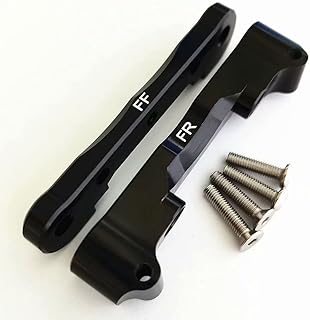 Aluminum Front Suspension Link Mount Black for Arrma AR330378 AR330379 (Front) Felony Infraction Kraton Limitless Mojave Outcast Notorious Senton Tailon Typhon