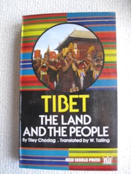 Paperback Tibet, the land and the people Book