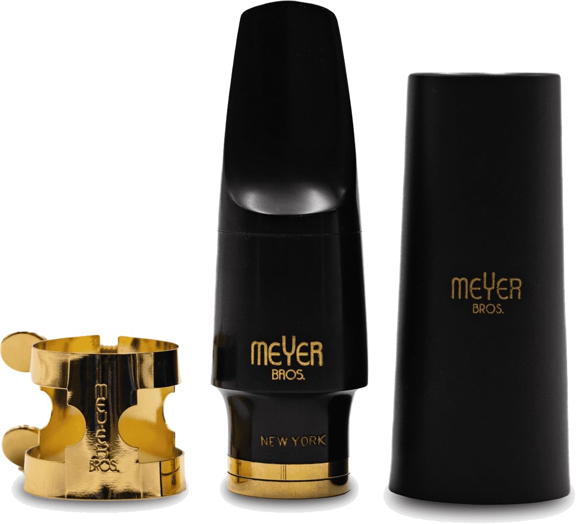 管楽器・吹奏楽器 MEYER BROS. CONNOISSEUR NY Alto 6M Meyer Connoisseur Alto Sax Mouthpiece - Meyer Bros New York