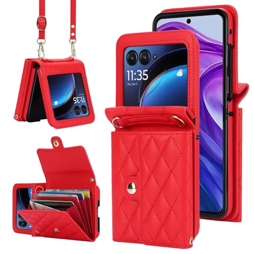 Étui Motorola Razr Plus 2024 portefeuille antichoc Moto Razr 50 Ultra 5G