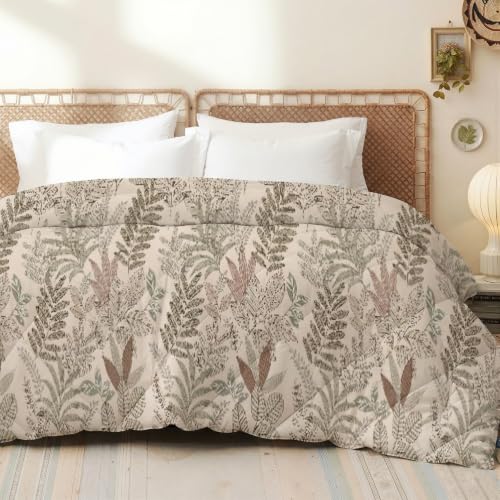 Image of AYKA Reversible AC Comforter 150 GSM Microfiber Summer Blanket Single Bed (60x90 Inches) | Checked Design Cooling Quilt for AC Room | Soft Breathable Duvet Cream & Pink