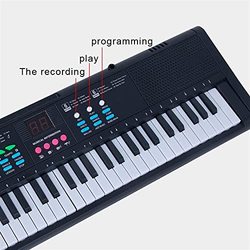 WKLIANGYUANPING Clavier de Piano 61 Touches numériques électrique Piano Clavier de Musique électrique multifonctionnelle… - Les Beatles, Paul McCartney, John Lennon, RIngo Starr, George Harrison WKLIANGYUANPING Clavier de Piano 61 Touches numériques électrique Piano Clavier de Musique électrique multifonctionnelle… – Image 4