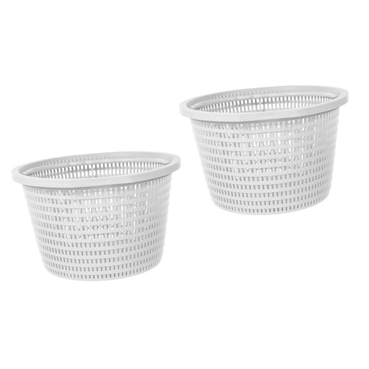 2piezas Cesta De Filtro De Piscina Grande para Skimmer Filtración De Desechos Compatible