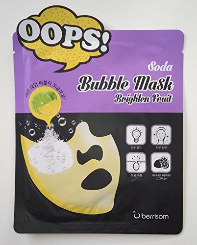 Berrisom Bubble Mask Brighten Fruit - 130 gr