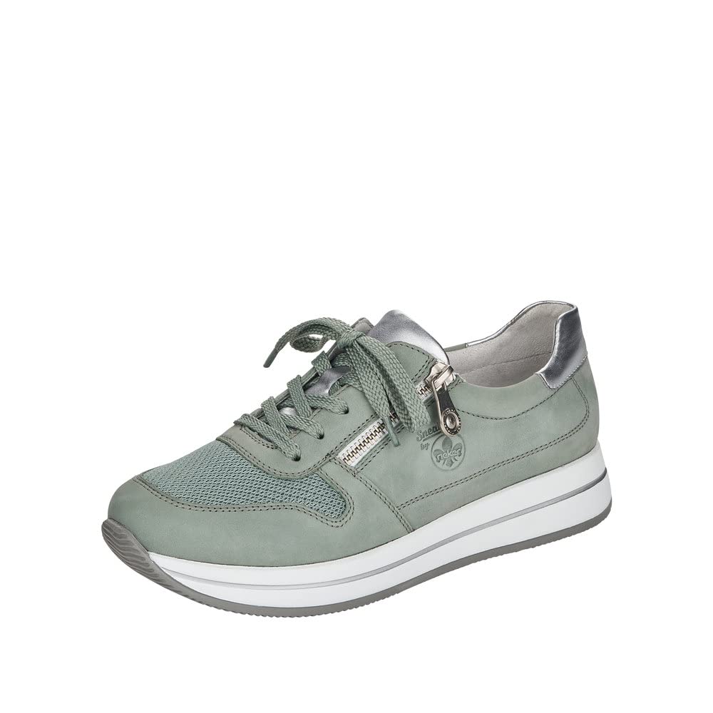 Rieker N4501, Sneaker, grün,