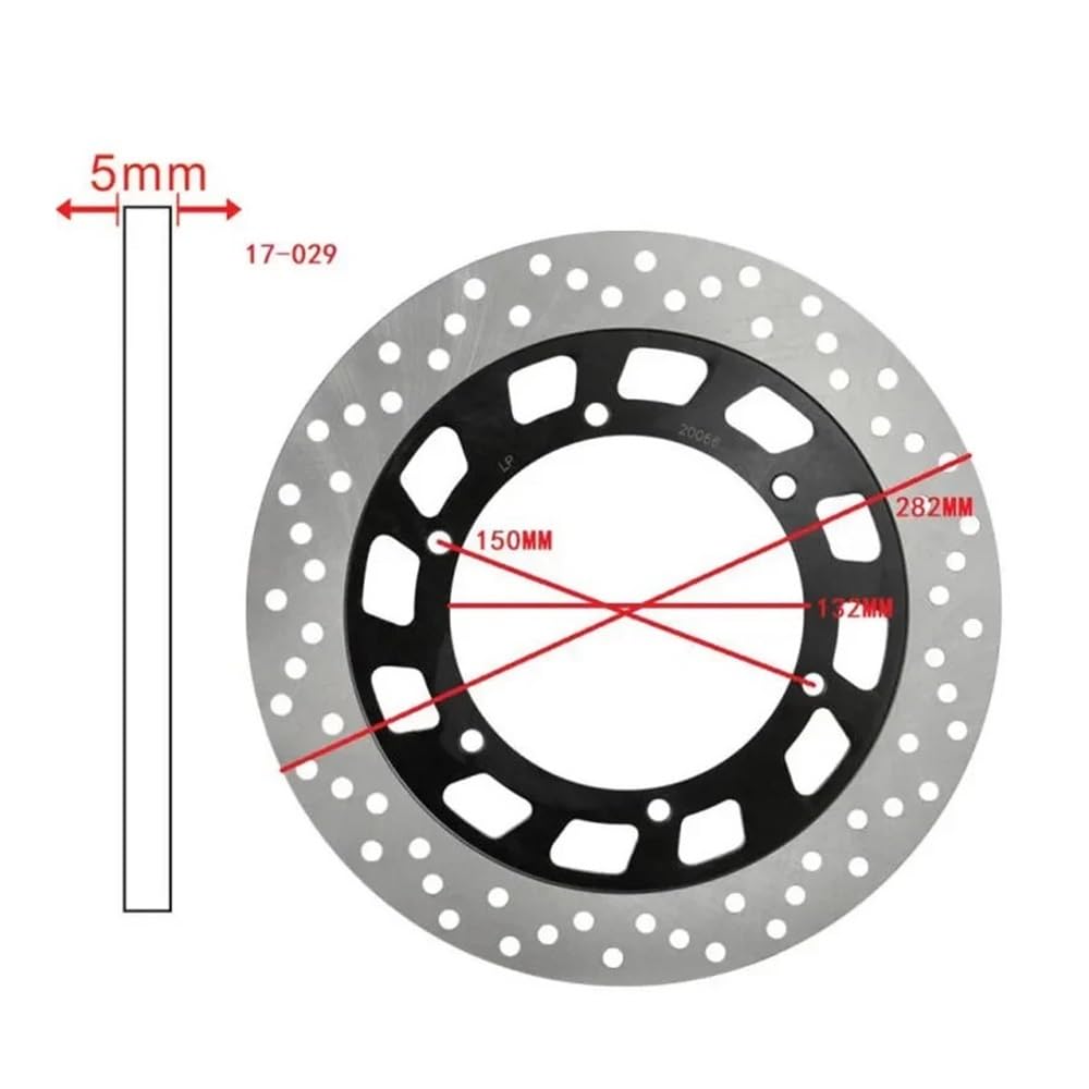 Disco Freno Rotore Disco Freno Anteriore Per XV125 XVS125 Per Virago 97-01 TDR125 93-03 SRV250 Per Renaissa 250 XV 250 Per Route 66