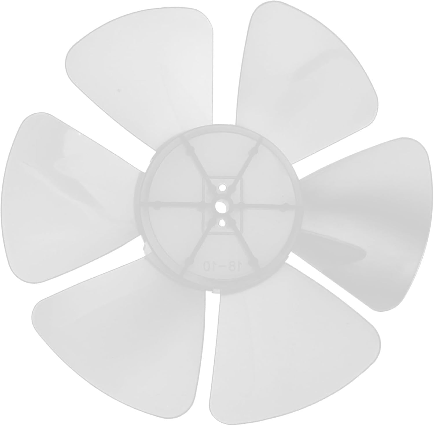 Alipis 5pcs Plastic Fan Blades Replacement for Household Standing Pedestal Fans Transparent Accessories Easy to Install Lightweight