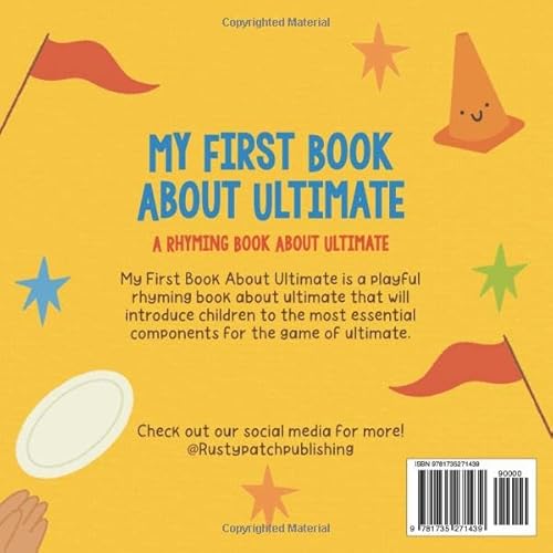 My First Book About Ultimate: A Rhyming Book about Ultimate - Image 2
