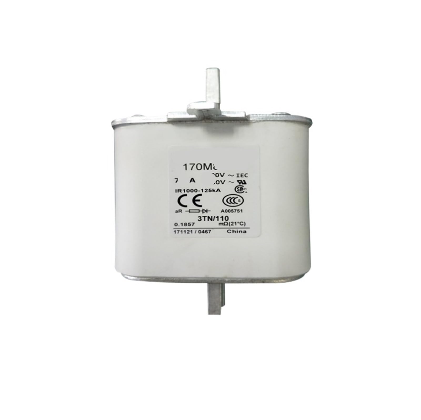 Fusible en céramique 170M8623 pour la rénovation des armoires de distribution