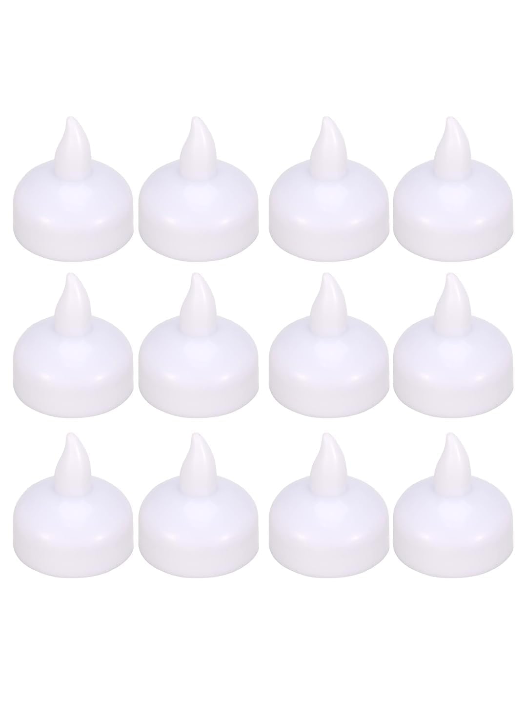 Water Sensor Diya Smokeless Candles Waterproof Led Flameless Tealight Plastic Perfect for Diwali Party Christmas Decorations Gifting Home Birthday Christmas (Set of 2 Pcs)-image-21