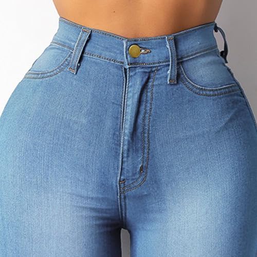 Women's Skinny Stretch Butt Lifting Denim Pants High Rise Skinny Stretch Jean Slim Fit Slimming Pencil Jeans3