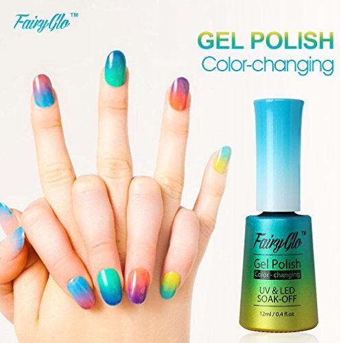 Fairy Glo (Pick Any 3 Colors) Gel Nail Polish UV LED Thermal Temperature Changing