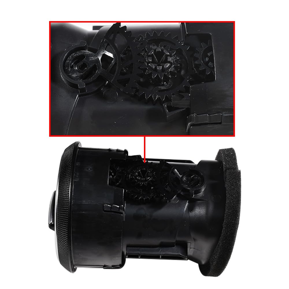 Ouverture d'aération sur le tableau de bord Distributeur d'air Wind, Buse d'air grille buses compatible avec A3 S3 8P 2004-2013