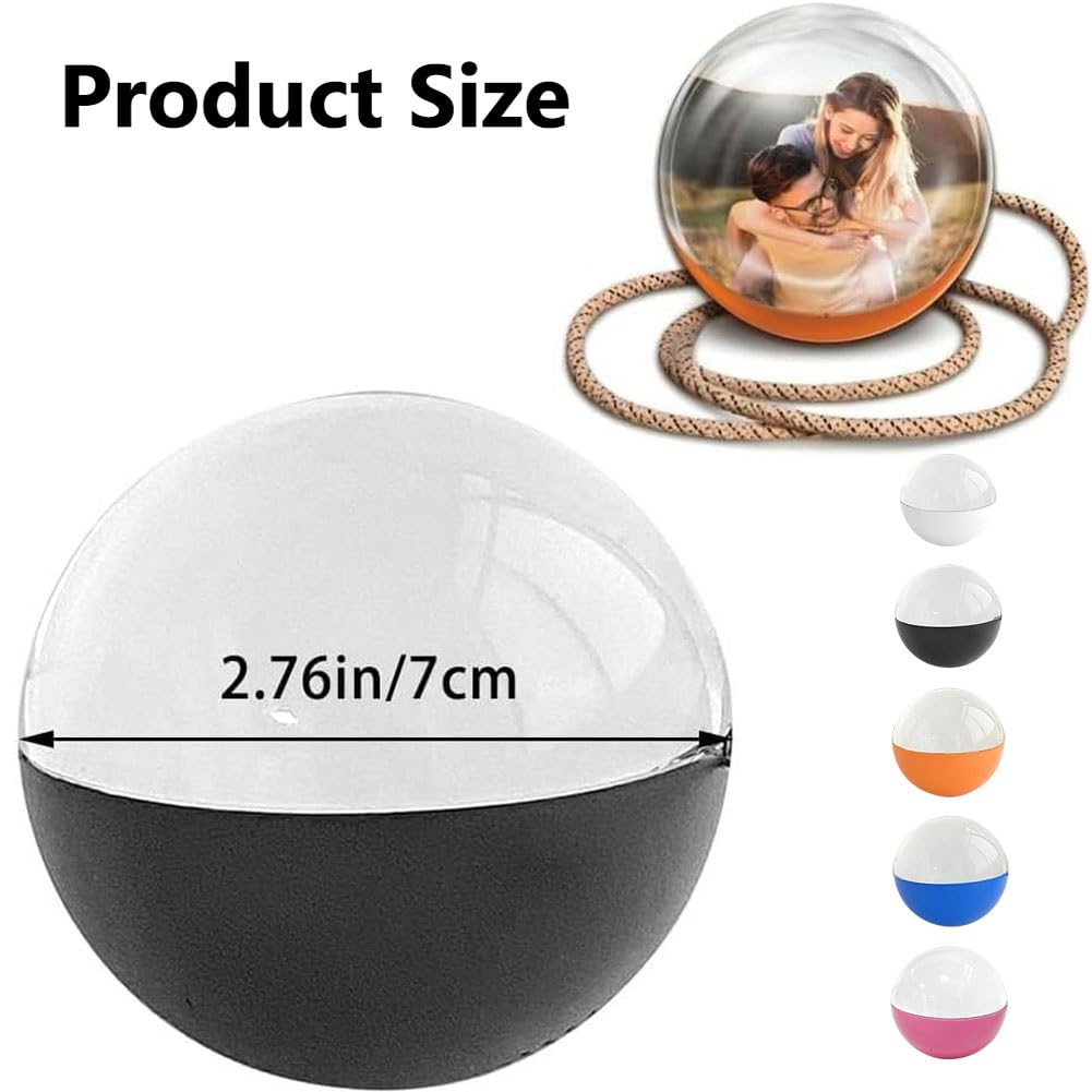 Erinnerungskugel Video ACiyD 30 Mm Bunte Kristallkugel Fotografisches Memory Orb Video Kugel