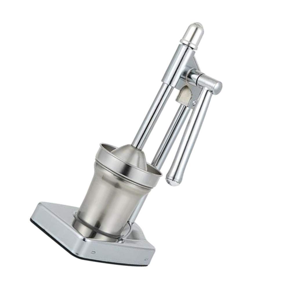 Edelstahl Manuelle Entsafter Orangenpresse Zitruspresse Hand Saftpresse für Zitronen Orangen Obst
