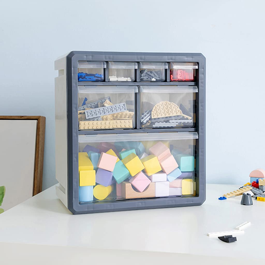 Soporte de pared para bolígrafos, múltiples compartimentos, apilable, combinable, organizador de escritorio, ranuras deslizantes, soportes de maquillaje para tocador con cubierta