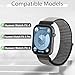 WNIPH Nylon Watch Bands Compatible for Huawei Watch Fit 3/Fit 4/ Fit 4 Pro, 2 Pcs Adjustable Breathable Sport Loop Wristband Replacement Straps for Women Men