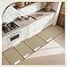 RESARE 100% Jute Kitchen Rugs Non Slip, 17
