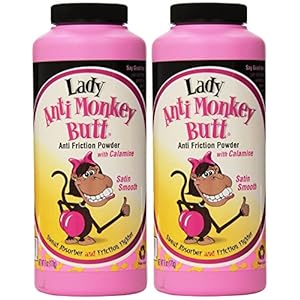 Anti Monkey Butt Lady Powder, 2 Count