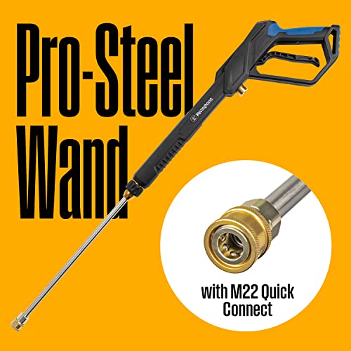 Westinghouse Epx3100 Electric Pressure Washer, 2050 Max Psi 1.76 Max Gpm With Anti-Tipping Technology, Onboard Soap Tank, Pro-Style Steel Wand, 5-Nozzle Set, For Cars/Fences/Driveways/Home/Patios #TOP6