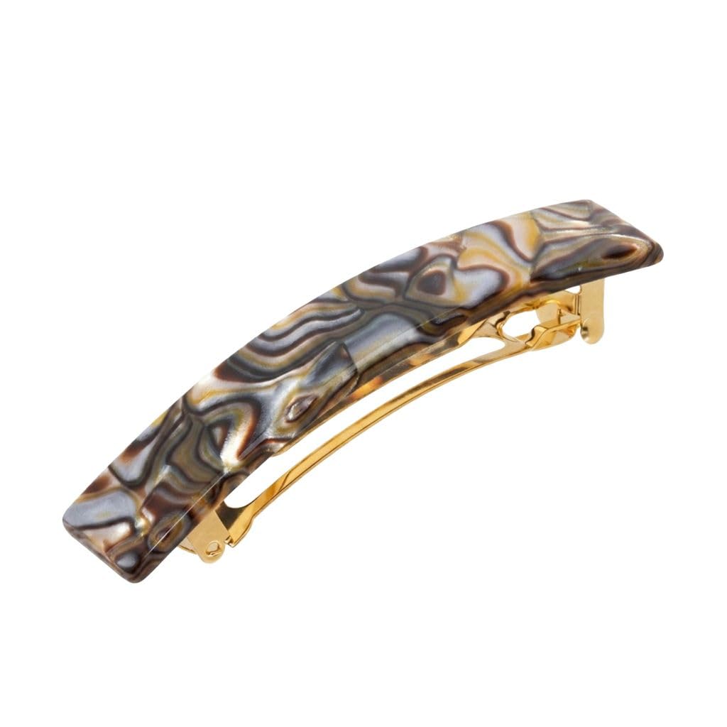 France Luxe Barrette rectangulaire classique, One Size