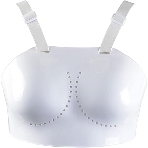 Enakshi Breast Protector Heavy Punching Boxing Karate Fencing Sports Chest Guard Women XS 83-85cm (Chest Guards)