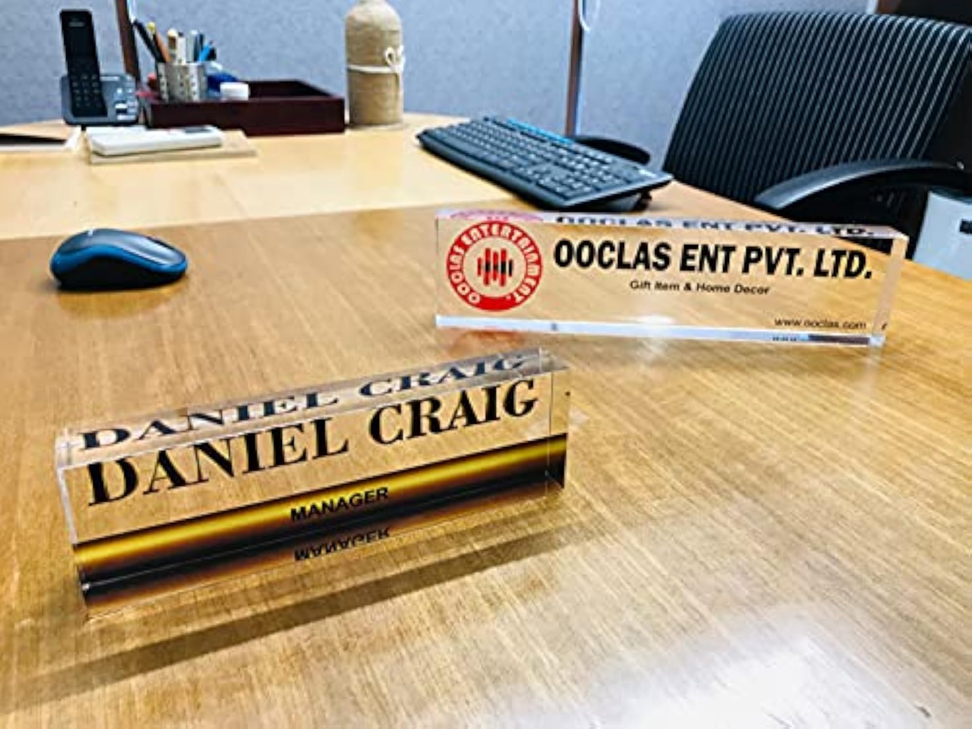 Desk Name Plates, Custom Name Plate, Personalized Name Plaque