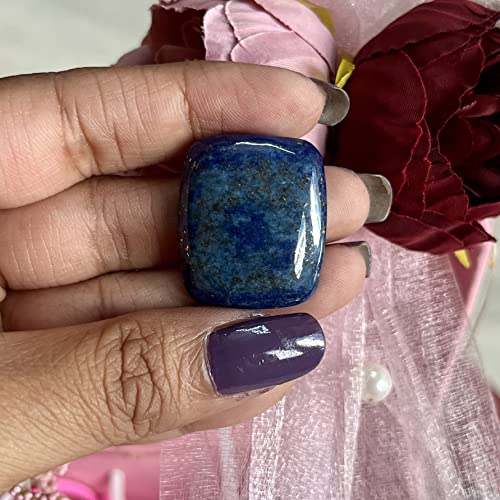 Lapis-lazuli naturel de 56,30 ct pour cabochon artisanal unique - 2