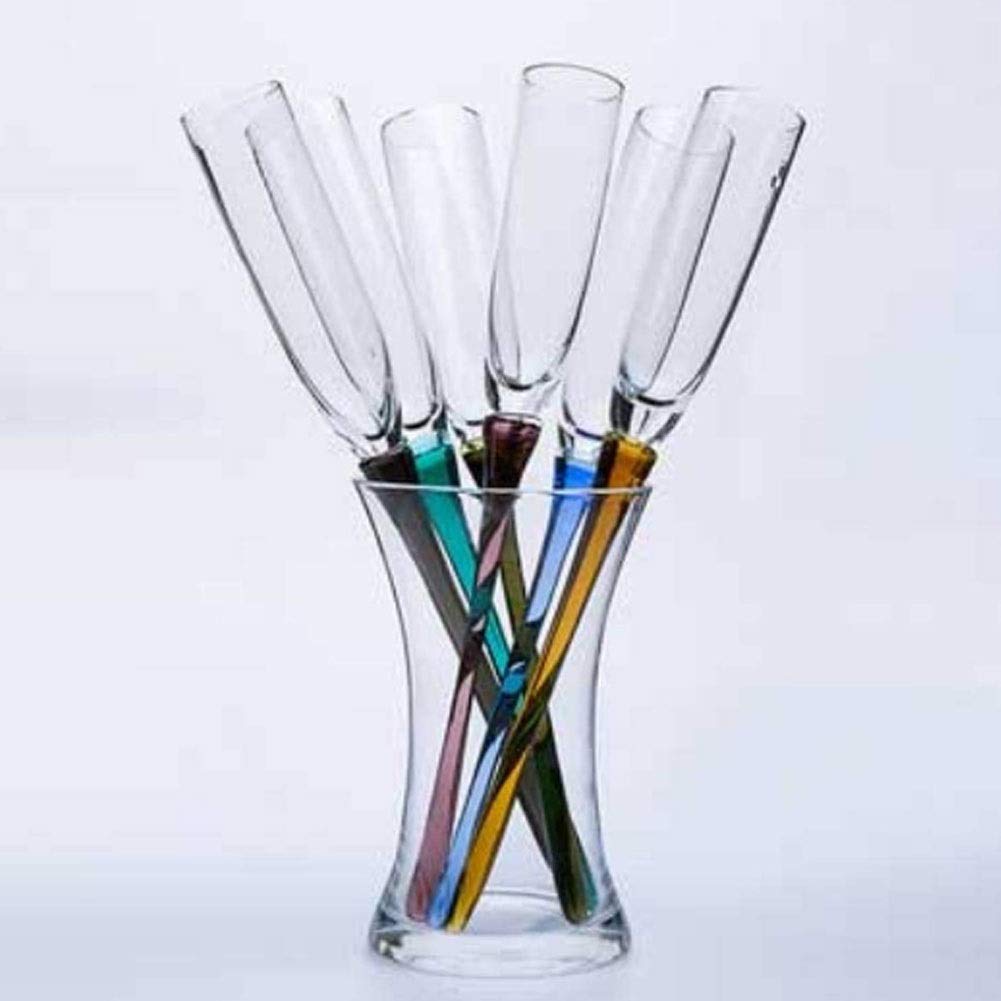 Decanter Bicchieri Whisky Calice Colorato Calice da Spiaggia Bicchiere da Champagne Flauti da Cocktail Bicchiere da Vino con Base Home Bar Party