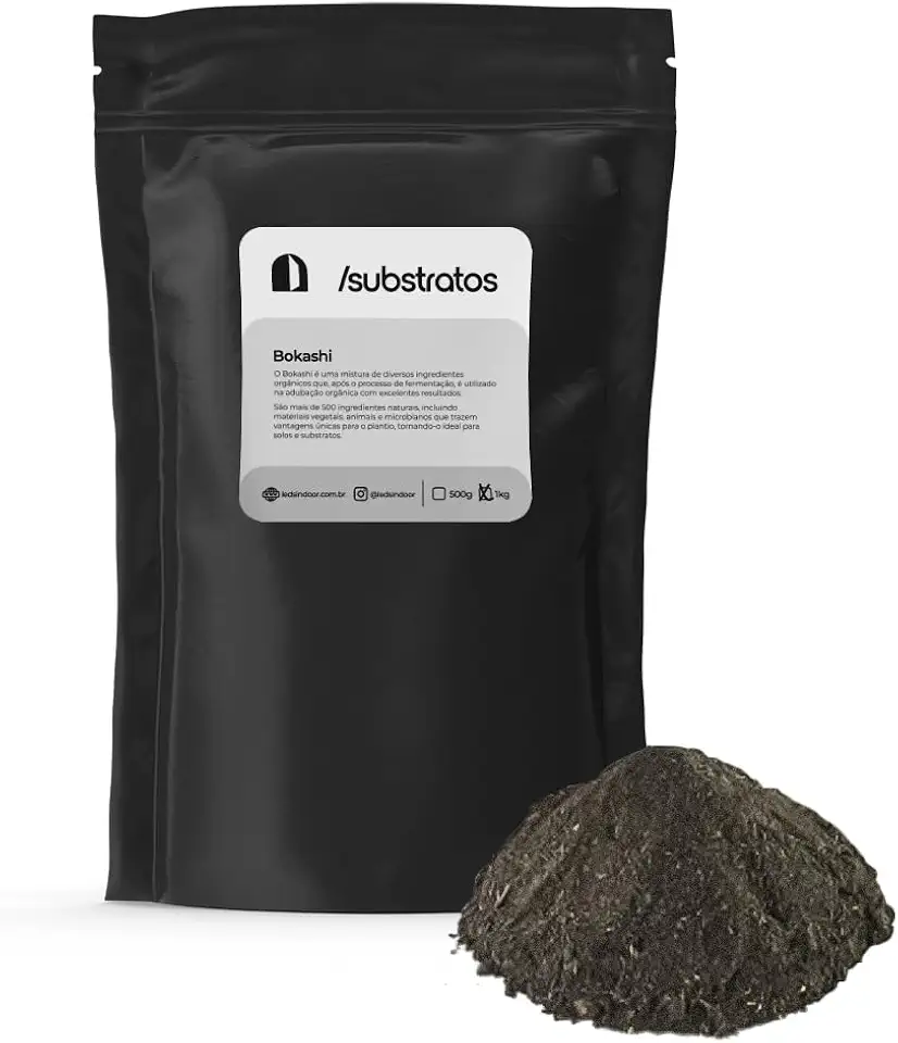 Bokashi - Fertilizante Adubo Orgânico - Nutrição de Solo - Liberação Lenta - Recuperação de Terra