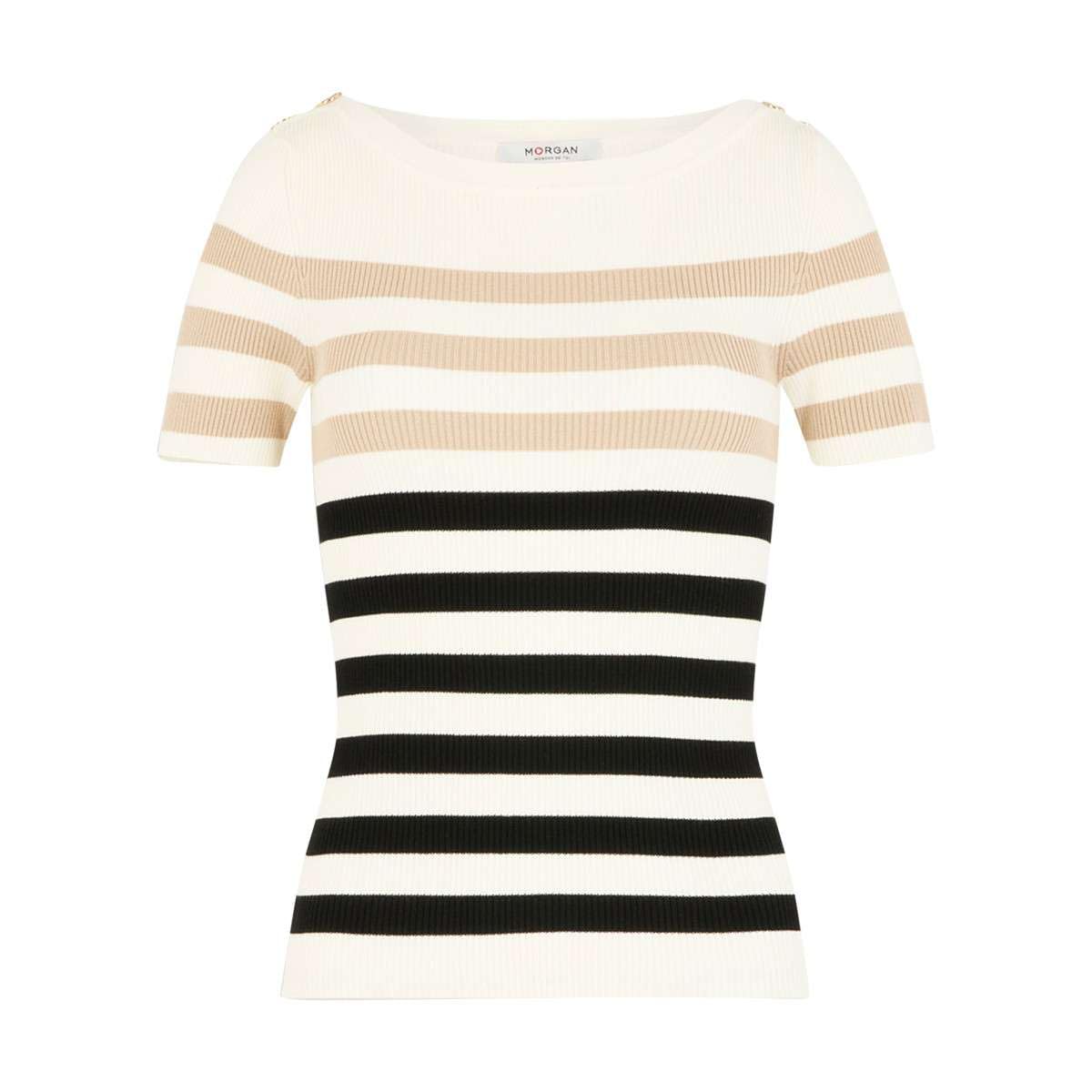 Morgan Women's 252-mpiana Sweater, Ivory M, XL