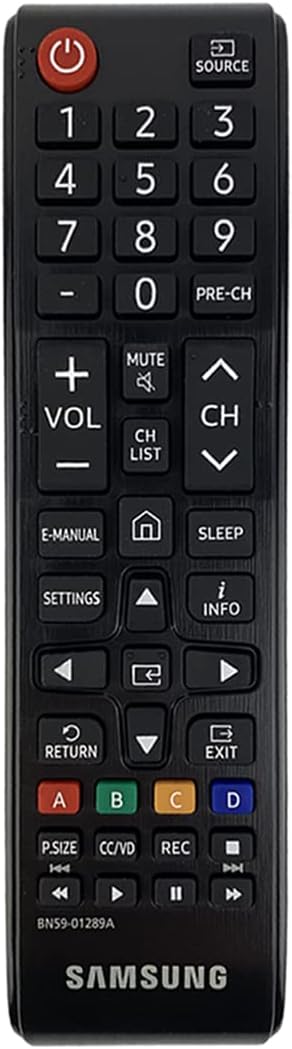 Samsung BN59-01289A Replacement Remote for MU/NU Series Smart LED TVs - No Programming Needed, Instant Setup
