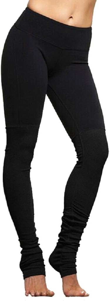 Womens Yoga Pants Workout Foot Leggings