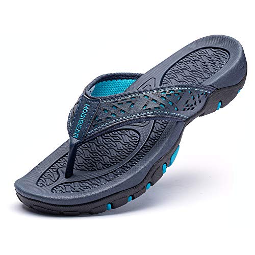 Image of GUBARUN Mens Sport Flip Flops Comfort Casual Thong Sandals Outdoor